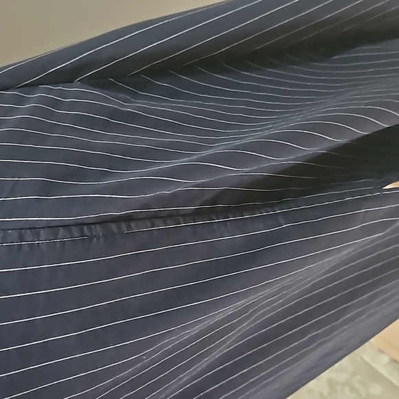 AUGUST 1 EIGHT Women Pin Stripe pattern Circle Asymmetrical cut Size S - Picture 12 of 16